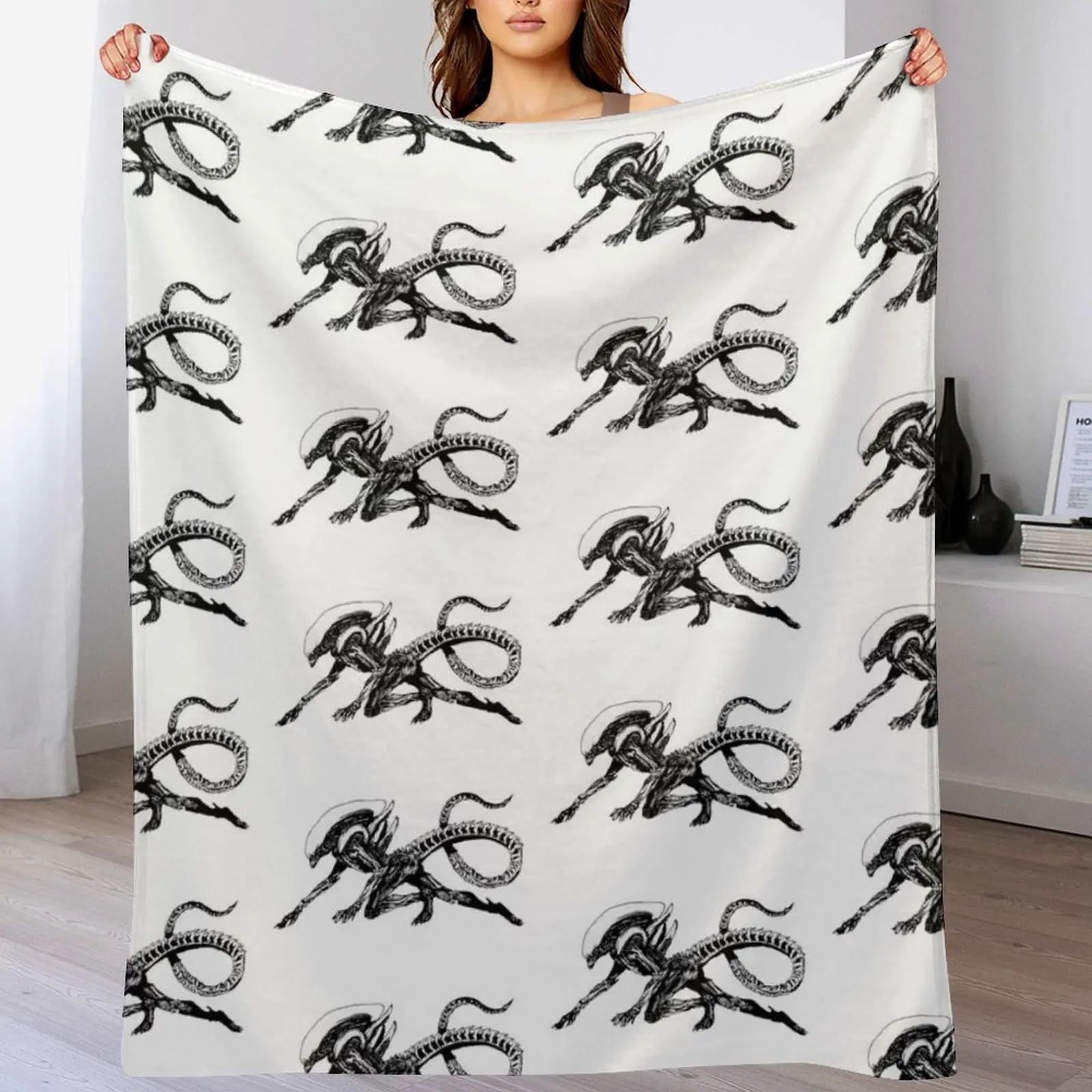 3D Printing Xenomorph - Coperta morbida e calda con stampa
