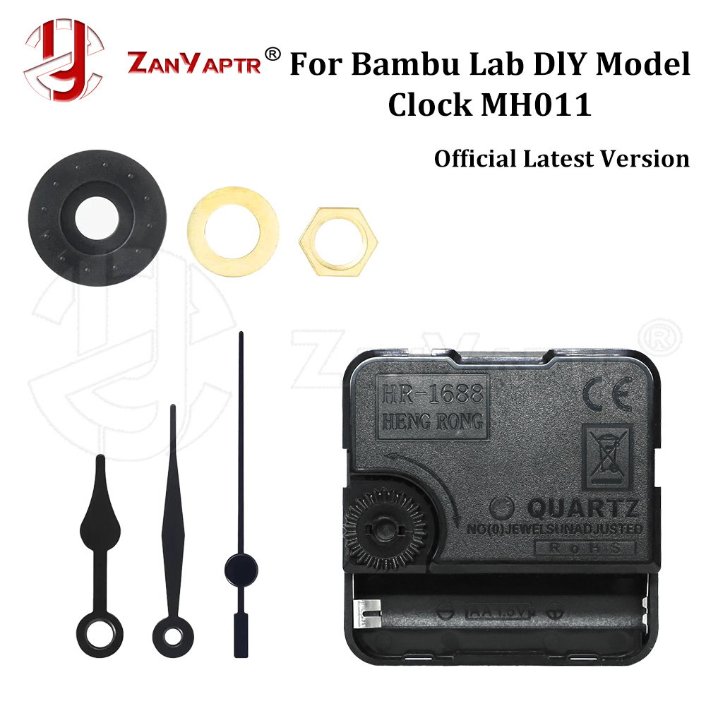 3D Printing Bambu Lab - Kit Componenti Orologio MH011 per Bambu