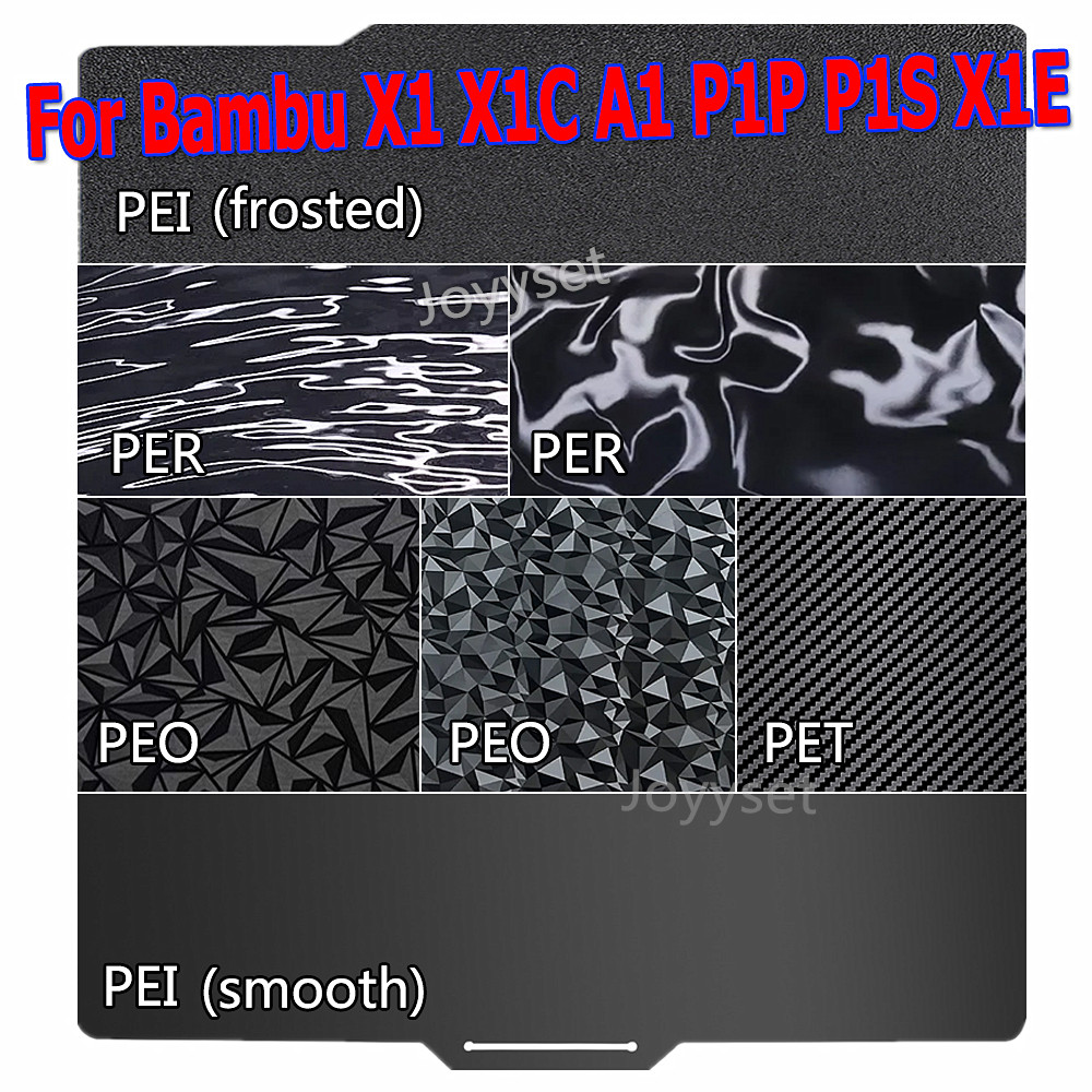 3D Printing X1 Carbon - Piastra di stampa magnetica in acciaio