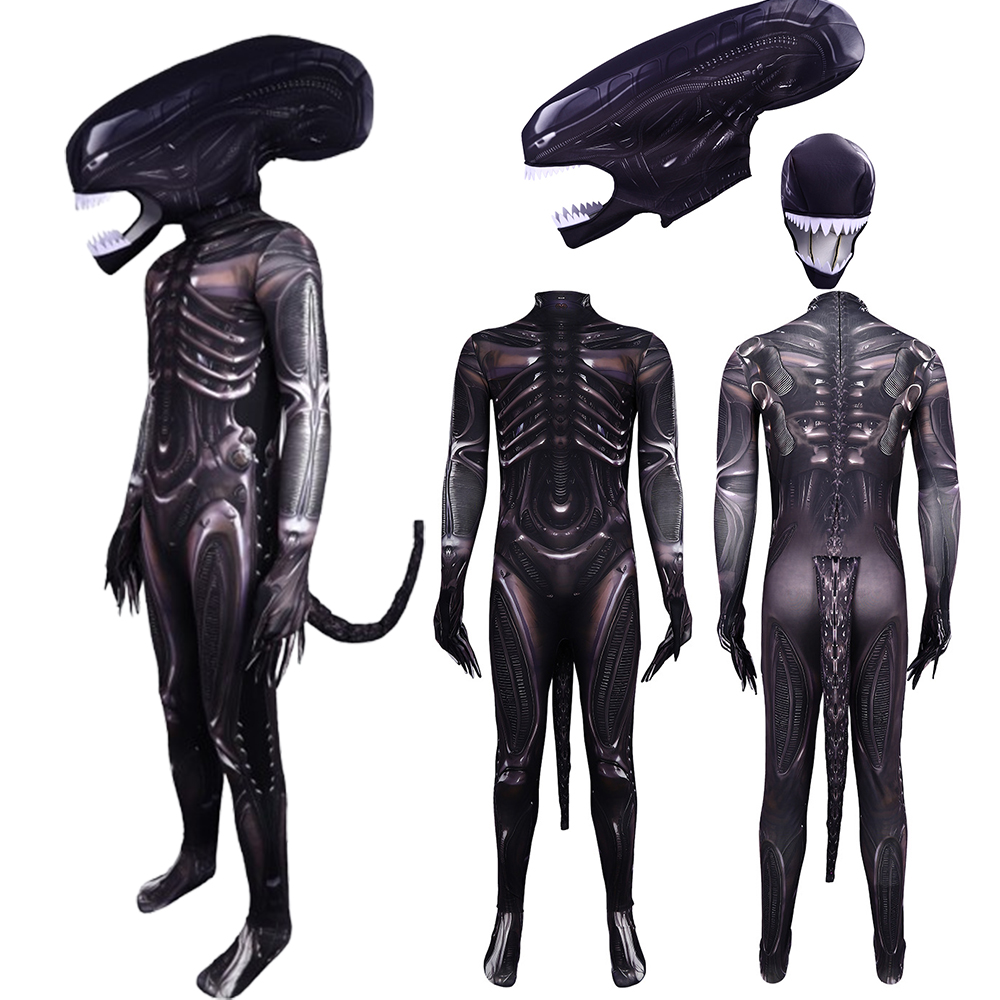 3D Printing Xenomorph - Costume da Cosplay Alien Xenomorph, Tuta