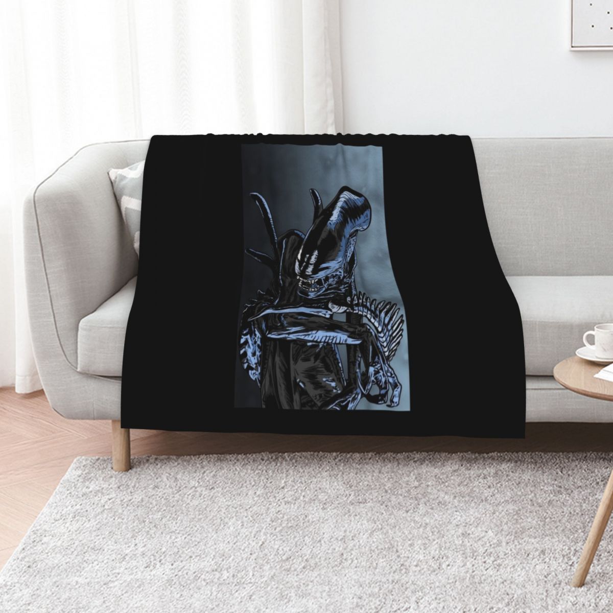 3D Printing Xenomorph - Coperta Xenomorph, coperta accogliente per il