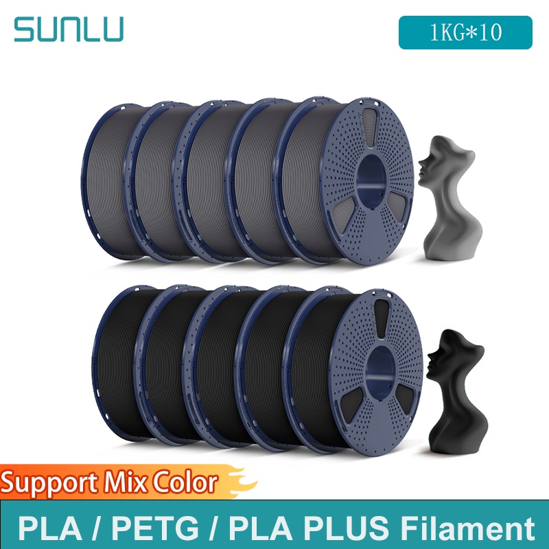 3D Printing Nylon Filament - SUNLU Filamento 3D PLA/PETG/PLA PLUS/Trasparente 1.75mm,