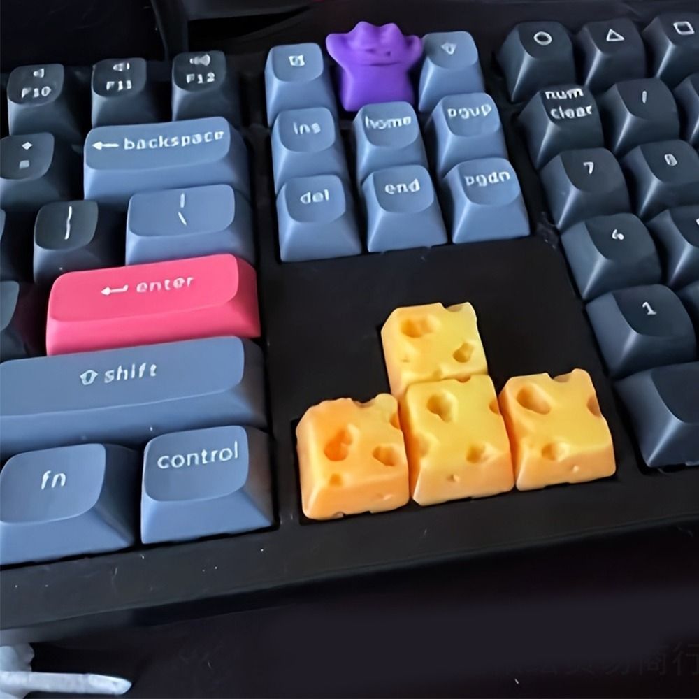3D Printing Chess - Set di 4 Keycap 3D a
