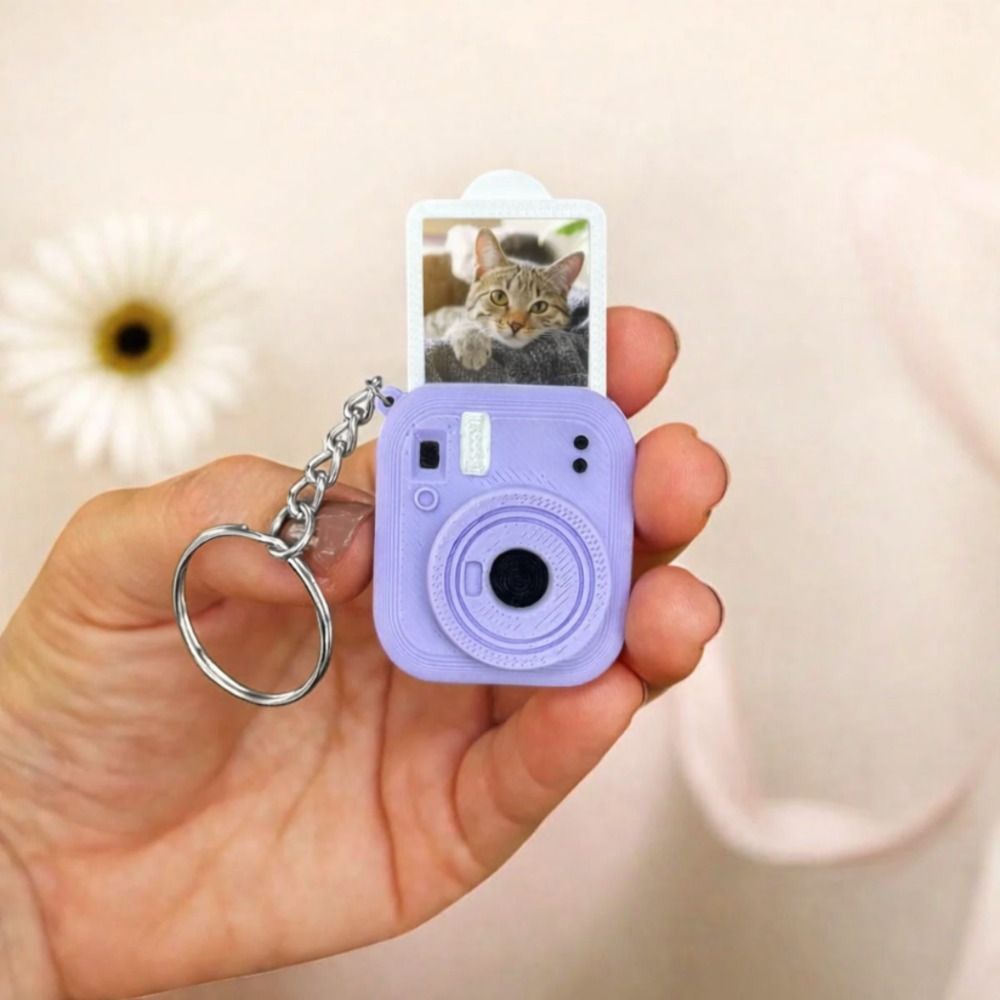 3D Printing Xenomorph - Portachiavi con Mini Fotocamera Portatile, Anello