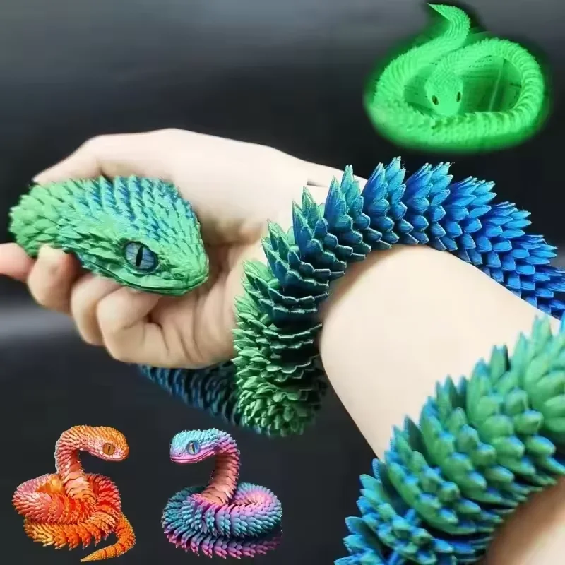 3D Printing Joints - Stampato in 3D Serpente Mobile Joint