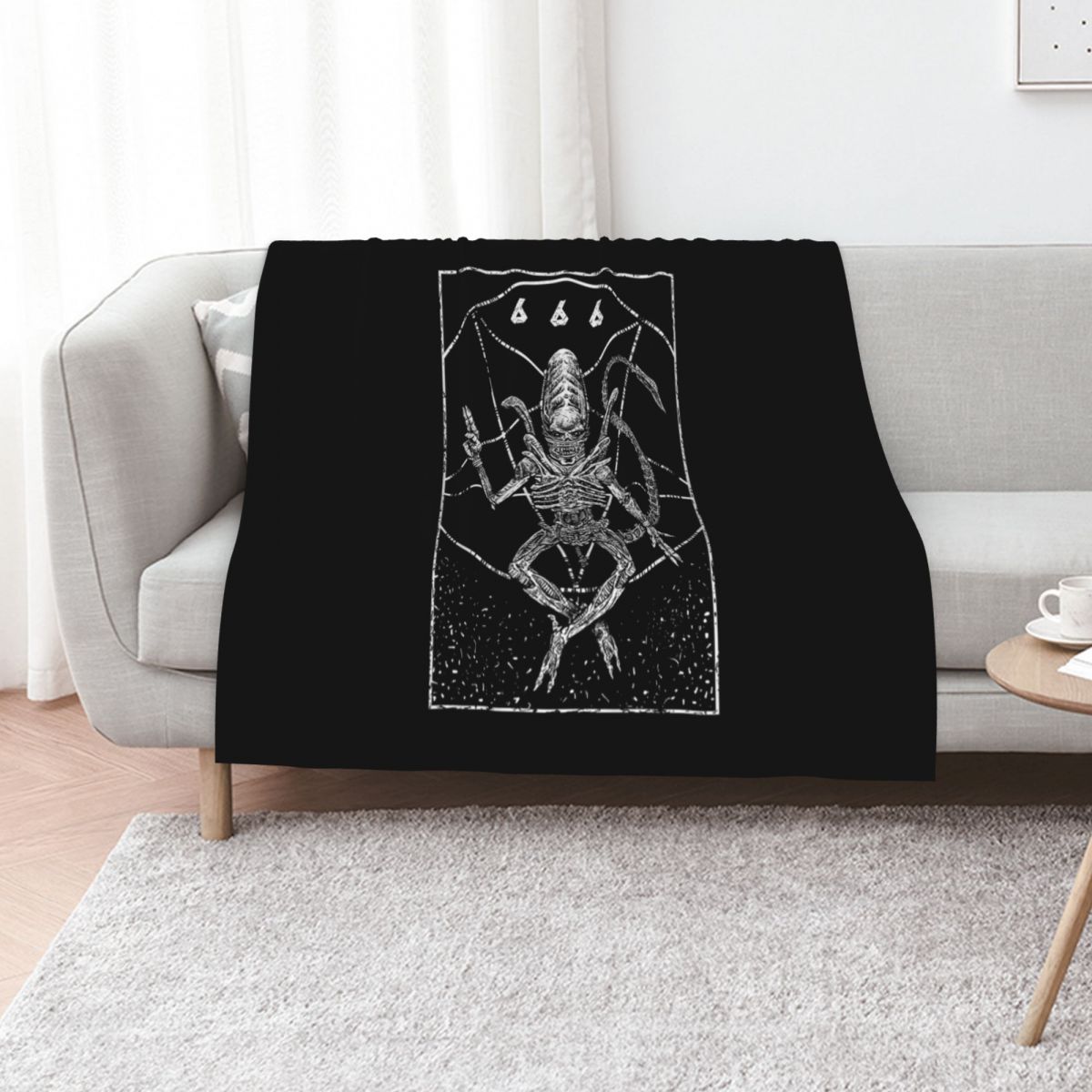 3D Printing Xenomorph - Coperta Xenomorph God Throw, coperta morbida