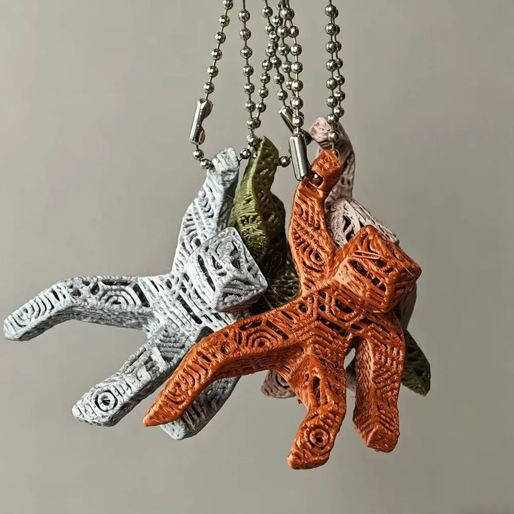 3D Printing Yourself - Ciondolo Portachiavi da 5 cm Stampato