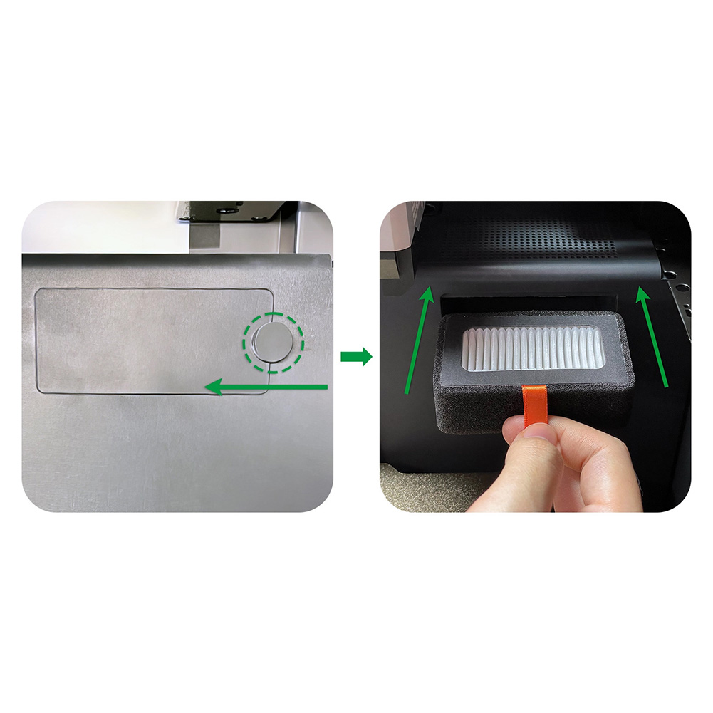3D Printing X1 Carbon - Set di 2 filtri d'aria a