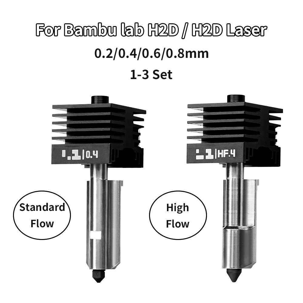 3D Printing Bambu Lab - Kit Hotend H2D/P2S per Bambu Lab