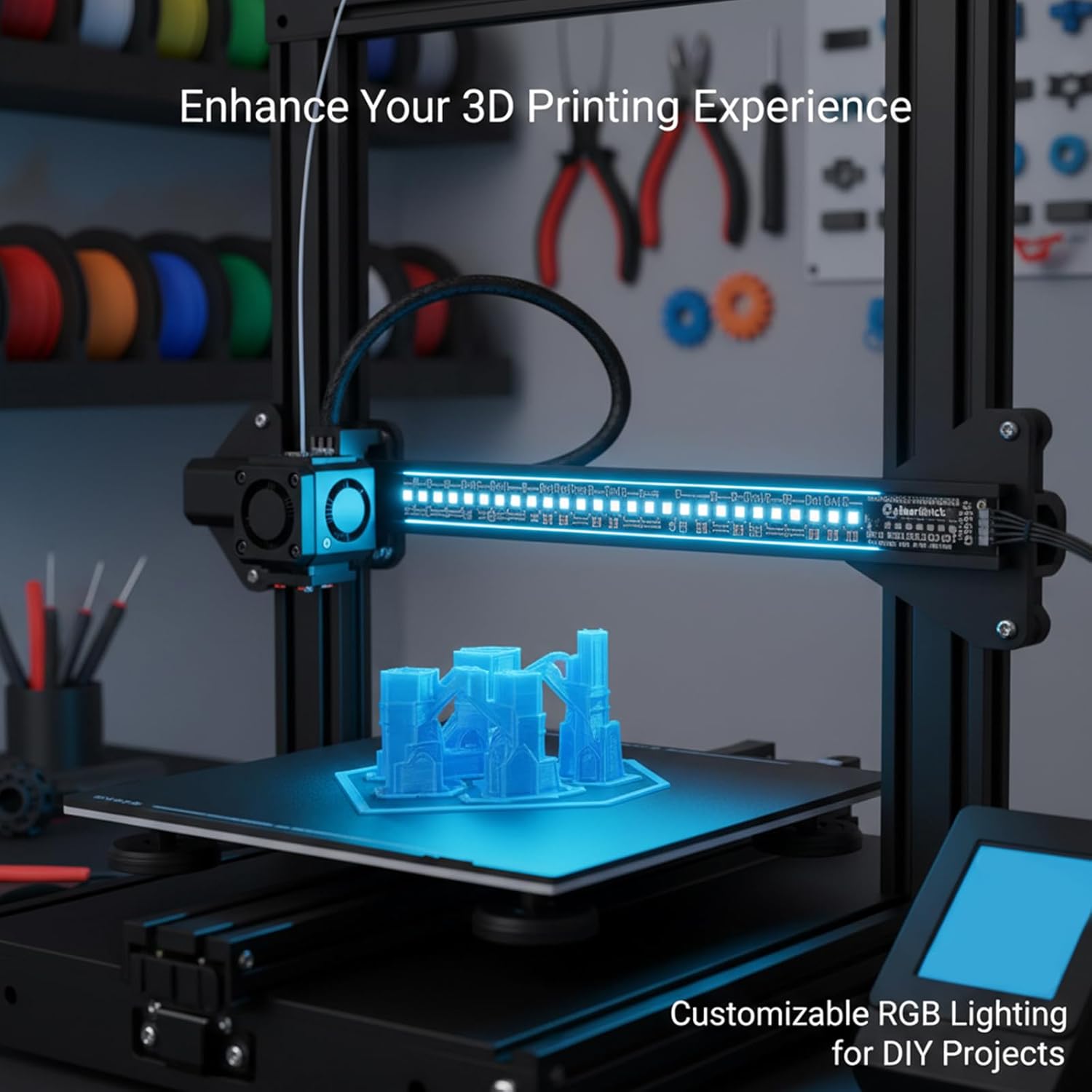 Scheda LED RGB WS2812 per Bamb - 3D Printing Bambu Lab recensione e prezzo
