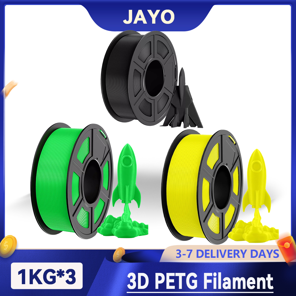 JAYO 3 Rotoli 3D PETG Filament - 3D Printing Fdm recensione e prezzo