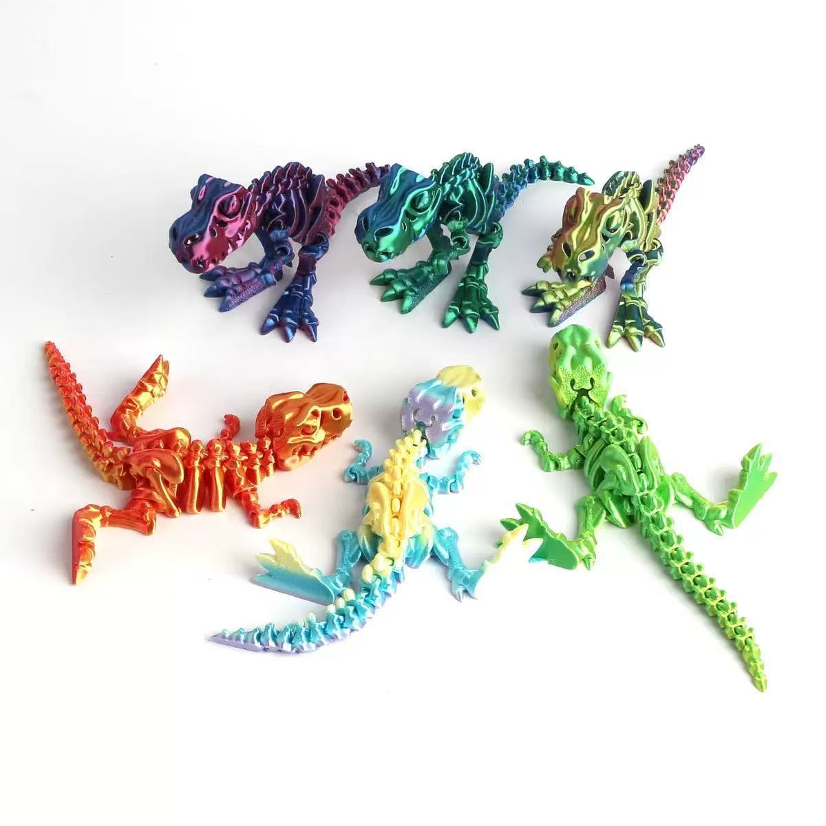 Scheletro di dinosauro stampat - 3D Printing Joints recensione e prezzo