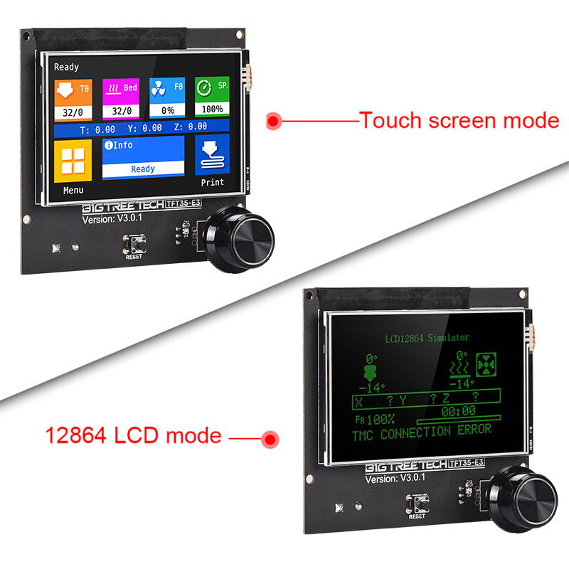 BIGTREETECH TFT35 E3 V3.0 Stam - Ender 3 Upgrade Kit recensione e prezzo