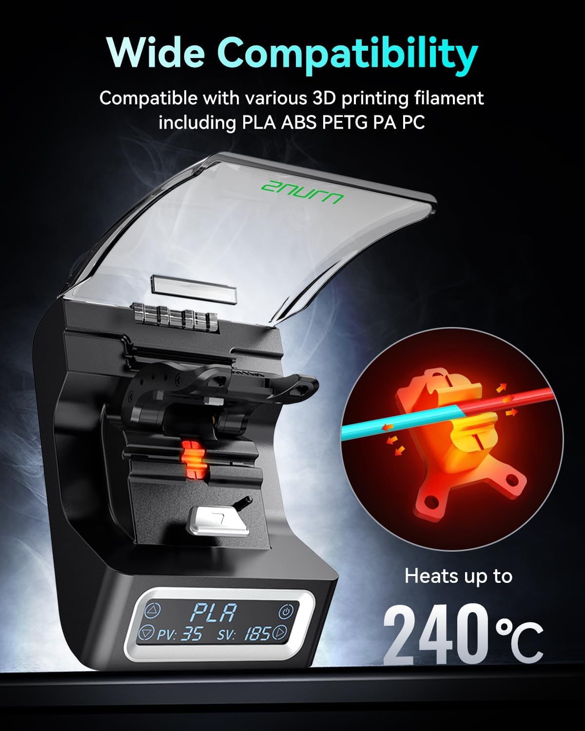 Connettore per Filamento SUNLU - 3D Printing Nylon Filament recensione e prezzo