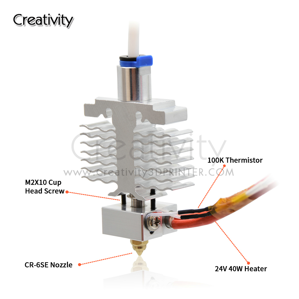Kit Hotend interamente in meta - Ender 3 Upgrade Kit recensione e prezzo