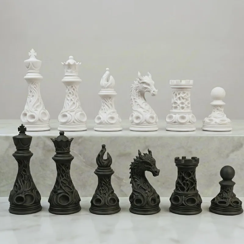 Set di 32 pezzi di scacchi in  - 3D Printing Chess recensione e prezzo