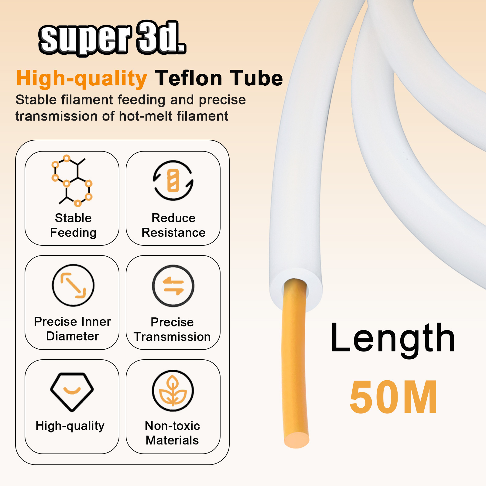 Tubo PTFE Bambu Lab 1/2/50M, I - 3D Printing Bambu Lab recensione e prezzo