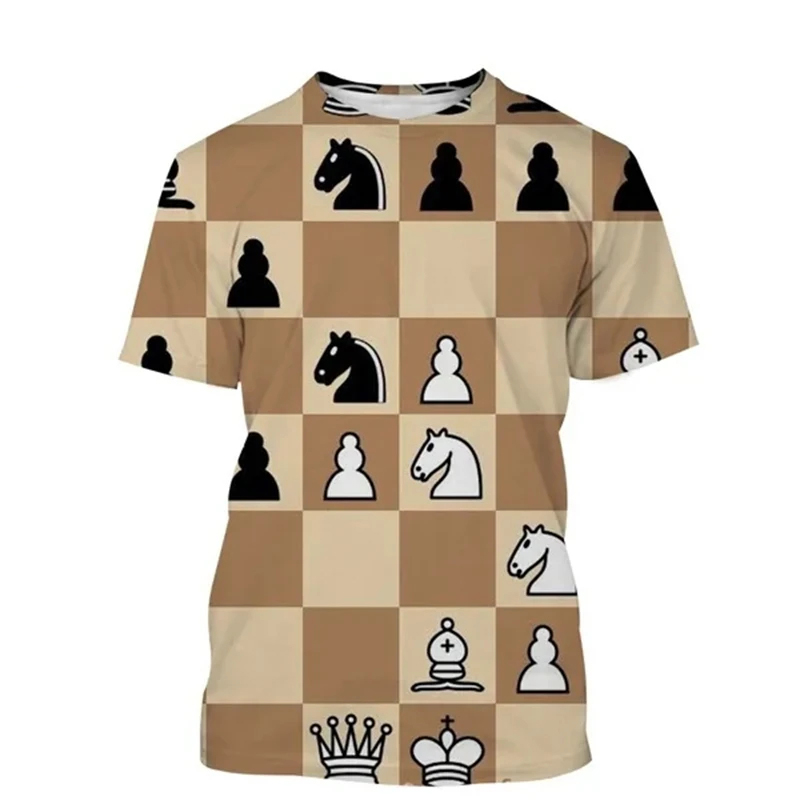 T-shirt degli scacchi Stampa 3 - 3D Printing Chess recensione e prezzo