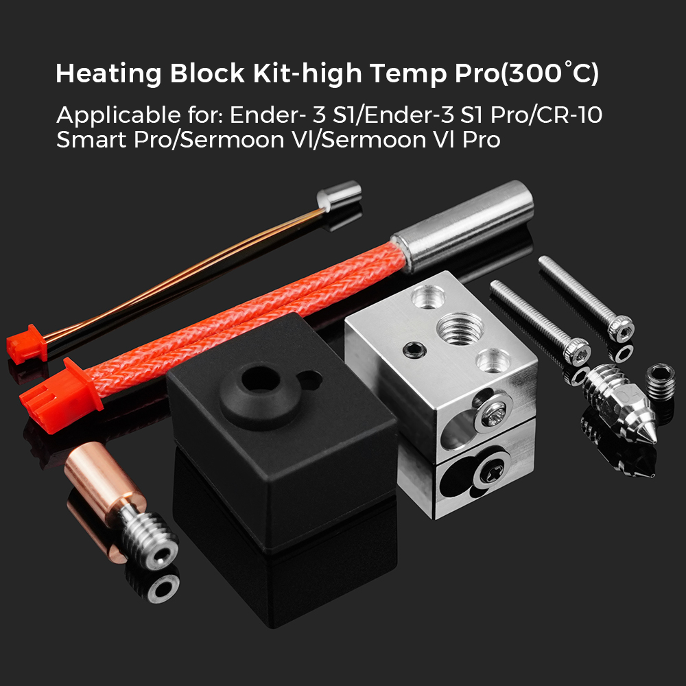 300 °   Kit Hotend S1 Aggiorna - Ender 3 Upgrade Kit recensione e prezzo