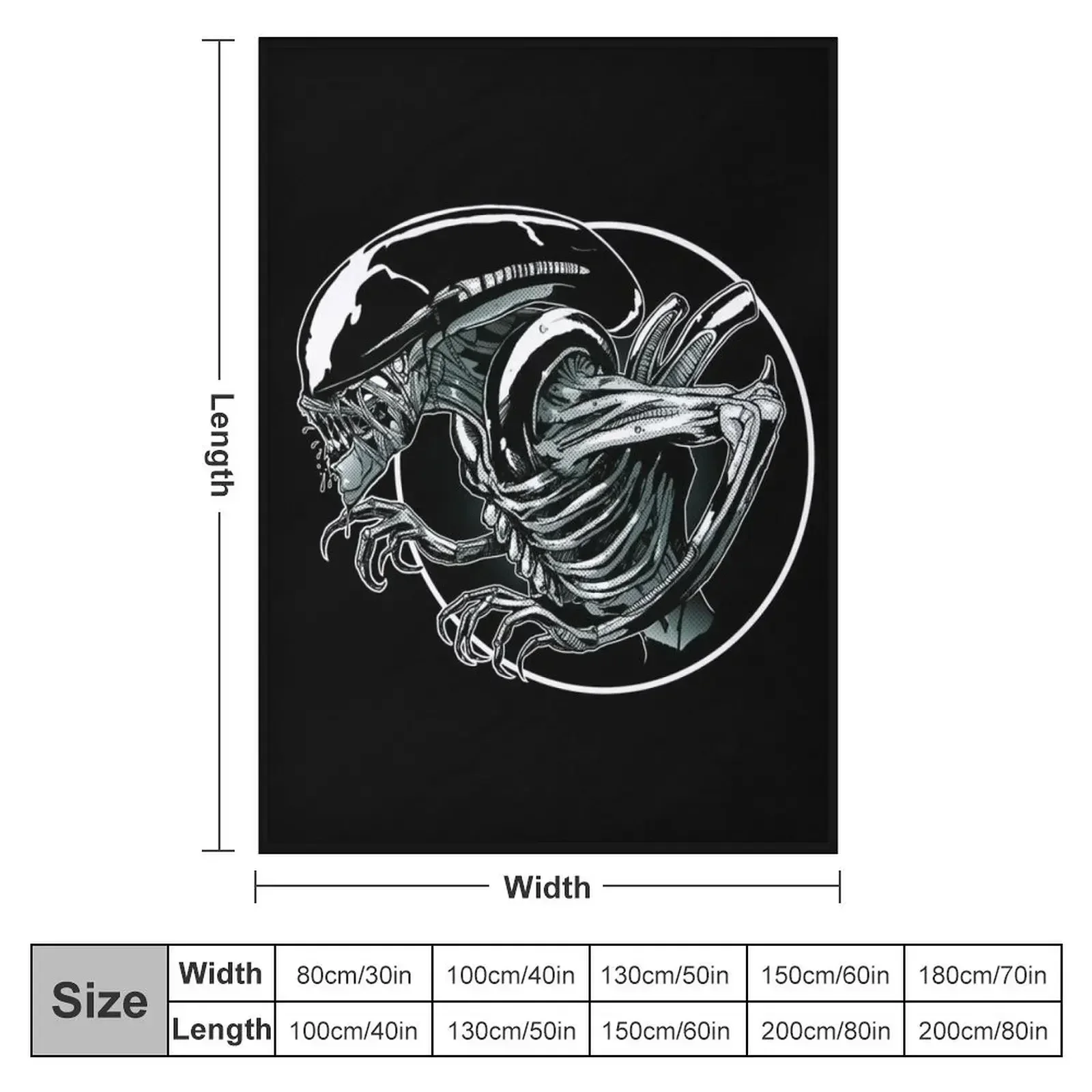 Coperta in pile con alieni xen - 3D Printing Xenomorph recensione e prezzo