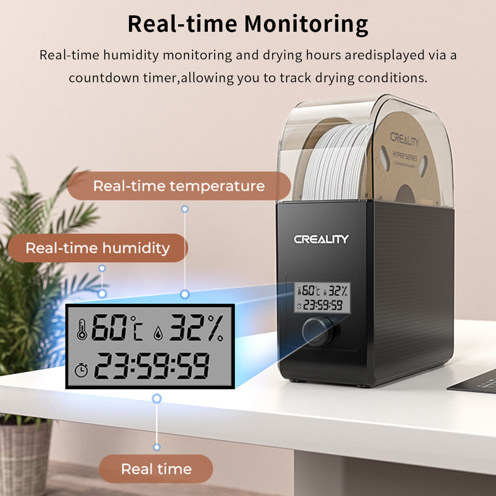 Creality Asciugatrice per fila - 3D Printing Nylon Filament recensione e prezzo