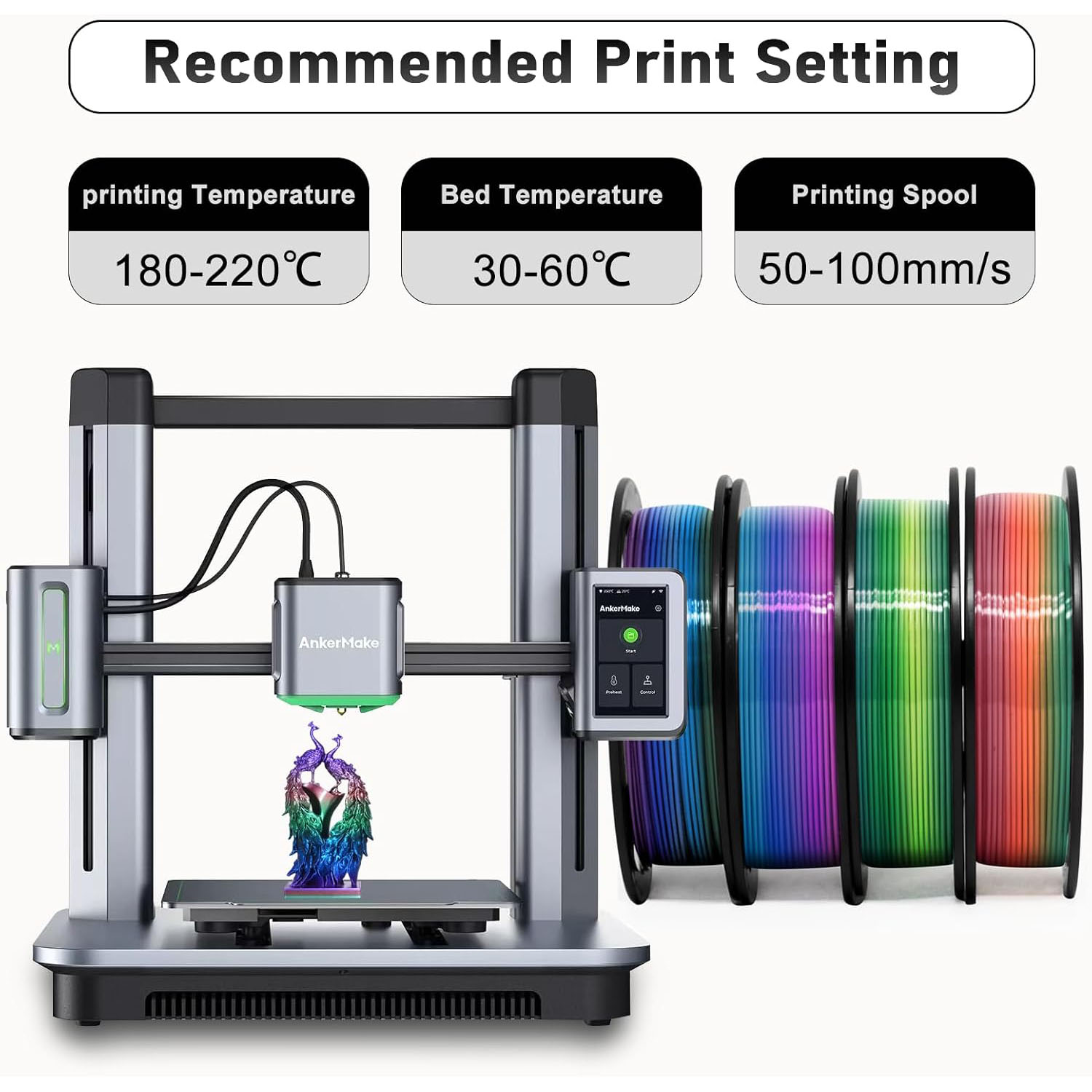 Filamento PLA Multicolore Arco - 3D Printing Fdm recensione e prezzo