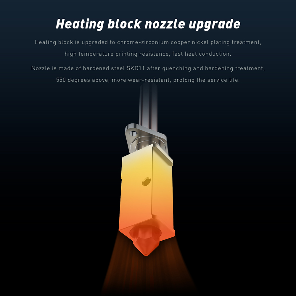 Stampante 3D aggiornata Hotend - 3D Printing X1 Carbon recensione e prezzo