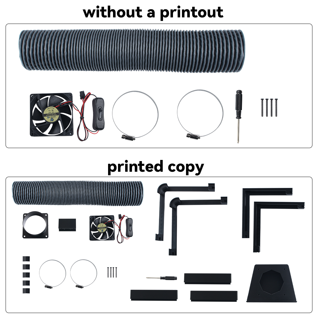 Kit Ventola di Scarico Esterna - 3D Printing Bambu Lab recensione e prezzo