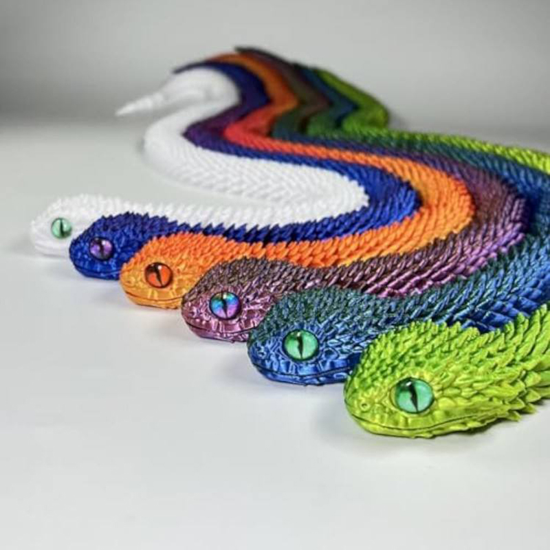 Nuovo serpente stampato in 3D  - 3D Printing Joints recensione e prezzo