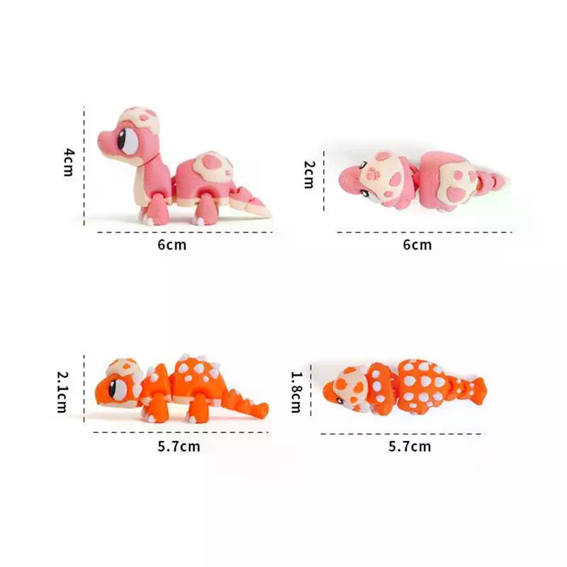 Mini Dinosauro Stampato in 3D  - 3D Printing Joints recensione e prezzo